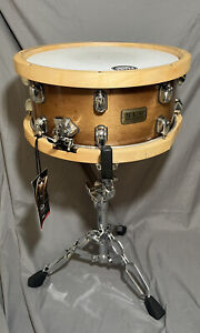 Tama SLP Snare Drum 14x6.5 - Maple - Brown - Wood Hoop. In Great Condition