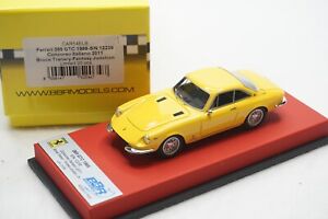1/43 BBR FERRARI 365 GTC FANTACY JUCTION YELLOW RED LEATHER LE20 N MR #01/20