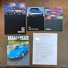 1995 Porsche 911 993 928 GTS 968 Sales Colors Brochure Literature Dealer Letter