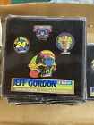 Vintage Jeff Gordon Two Time Champion / NASCAR 50th Anniversary Pin Set W/ Case