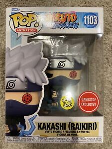 Naruto Shippuden (Gamestop Exclusive GITD Kakashi (Raikiri)) Funko Pop