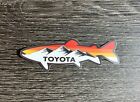 Toyota Fish Sticker Decal 4x4 Tacoma Tundra 4Runner Land FJ Cruiser SR5 YETI 4WD