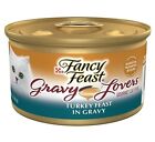 Purina Fancy Feast Gravy Lovers Turkey Gourmet Wet Cat Food, 1 Can, 3.33 oz
