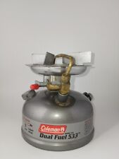 Vintage Coleman Dual Fuel 533 Sporster 1 Burner Stove Swap Meet Find Sold As Is