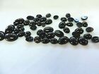48pc Lot Of Assorted Loose Black Onyx Cabochon Stones 150+ Carats!!
