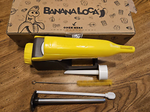 Banana Loca Kitchen Gadget Core & Fill A Banana While Still In Its Peel NIB
