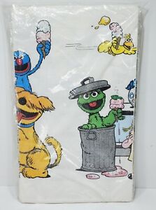 Sesame Street Happy Birthday Party Vintage Paper Table Cover 52