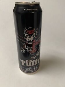 Black NCSU North Carolina NC State WOLFPACK Old Tuffy Pint Beer Can Empty 19 oz