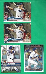 MAX MUNCY - FIVE TOPPS CARDS (Includes 2020 Home Run Challenge (UNSCRATCHED))