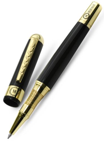 Luxury Pen Gift Set for Men and Women - Elegant Pen Blended with Black and Gold
