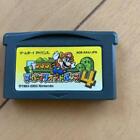 GBA Super Mario Advance 4 Nintendo Gameboy Advance Used Cartridge Only