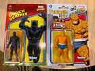 Fantastic Four The Thing & Black Panther Marvel Legends Retro 3.75