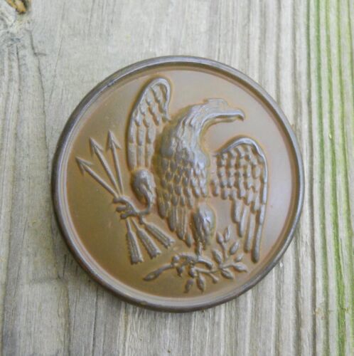 Civil War dug Eagle Breast Plate buckle w/hooks Wilderness VA Beautiful relic