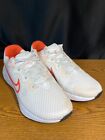 Nike Renew Run 2 CU3505-105 Womens White Orange Running Shoes Size US 10