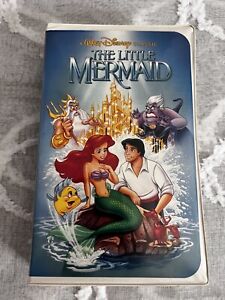 Walt Disney Pictures Movie The Little Mermaid VHS 1990 Banned Cover Tested