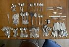 Sterling Silver Wallace Carmel Flatware 157 pieces with Silver Storage Cabinet