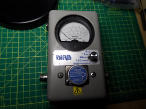 Bird Thruline Model 4304 Analog RF Wattmeter + 4304A-1 Element USED TESTED