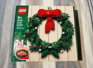 LEGO Seasonal: Christmas Wreath 2-in-1 (40426) - Brand new, factory sealed
