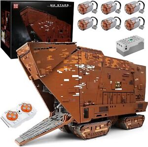 MOULD KING 21009 Sandcrawler Starship Spacehip Building Block Remote Control UCS