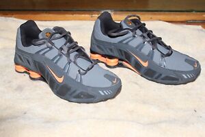 Men's Size 9 - Nike Shox Turbo 3.2 SL Grey Orange