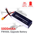 FLY WING FW450L RC Helicopters 14.8V 5000mAh Lipo Battery For V2.5 / V3 / UH-1Fc