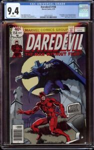 Daredevil # 158 CGC 9.4 White (Marvel, 1979) 1st Frank Miller on Daredevil