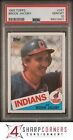 1985 TOPPS #327 BROOK JACOBY INDIANS POP 8 PSA 10