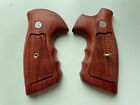 New Grips for Smith & Wesson, K/L Square Butt  Hardwood Grips Closed back