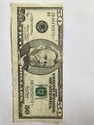 Miscut 50 Dollar Bill Star Note Full House Cool Serial Number