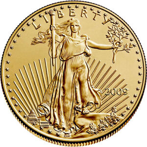2009 1/2 oz American Gold Eagle Coin