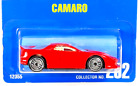 Hot Wheels Chevy Camaro Red Gold Logo On Back Bumper Variation UH Blue Card 262