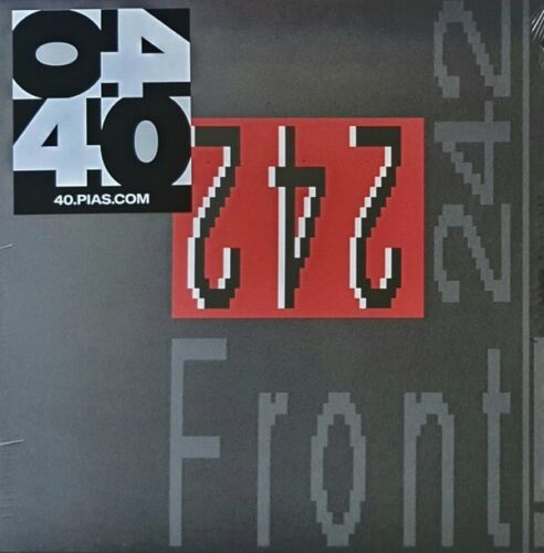 Front 242 ‎– Front By Front LP - Vinyl Album SEALED NEW RECORD - EBM Industrial