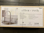 Allen + Roth Matte Black Dillard Deck-Mount Pull-Down Sprayer Kitchen Faucet NEW