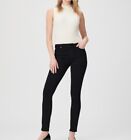 Paige Verdugo Ultra Skinny Ankle Jeans in Black Overdye 18920 Size 28 Stretch