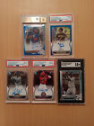 Lot Of (8) Bowman Chrome Auto With PSA 10 + BGS 10 Blue + Black + Green + More