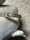14K Yellow Gold With Diamonds- Size 6 Ring (Total Weight 3.48 Grams)