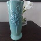 Vintage MCM Van Briggle Art Pottery Vase ESTATE Decor Ming Blue Turquoise
