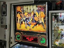 Rare Ballys Casino Kiss Stern Pinball Machine Backglass High Resolution Mirrored
