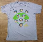 The Sandlot Movie Character Baseball Positions Graphic T Shirt Size Large