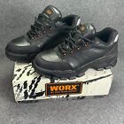 WORX by Red Wing Shoes Men's Size 12 M 5501 Steel Toe Boots Slip Resistant