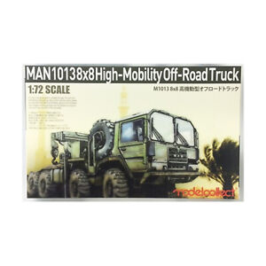 ModelCollect Modern Model 1:72 MAN M1013 8x8 Tractor w/Crane New