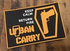 Urban Carry Pistol PVC Patch Shot Show Swag NOS Tactical Keep Calm Return Fire