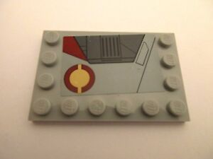 LEGO Star Wars Tile Modified + Sticker 6180 Set 75135 Obi-Wan's Jedi Interceptor
