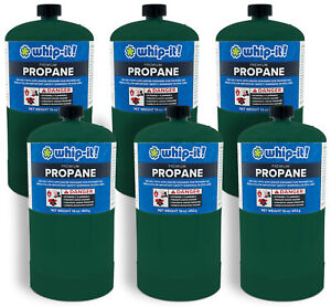 Whip It 8 pk Propane 16 Oz 1lb GAS Fuel Cylinder Camping Not Coleman Tank BBQ