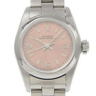 ROLEX Oyster perpetual Watches 67180 pinkDial Stainless Steel Mechanical A...