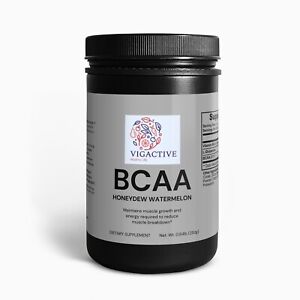 BCAA Post Workout Powder (Honeydew/Watermelon) 5000mg Branched Amino Acids