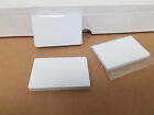 10 Blank White PVC Cards, CR80.30 Mil, High Quality for Color and UV Printing