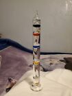 Vintage Galileo Glass Thermometer 12” Home Office Decor