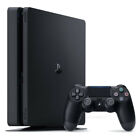 Sony PlayStation 4 Slim PS4 Slim - 1TB Jet Black Console - Good Condition