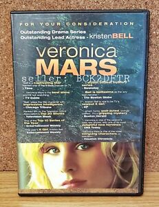 🔥 VERONICA MARS For Your Consideration DVD Rare Emmy Promo Kristen Bell FYC